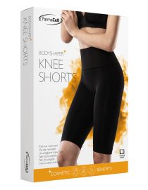 Pantaloni scurți anticelulitic modelați cu talie înaltă