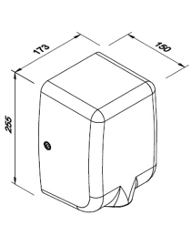 Uscător de mâini 1350 W PASSAT V