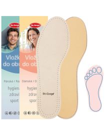 Inserții de pantofi din piele