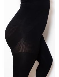 Pantaloni scurți capri push-up modelați cu talie înaltă împotriva celulitei - mărime „XL”.