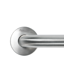 Balustrada dreapta 600 mm din otel inoxidabil, mat