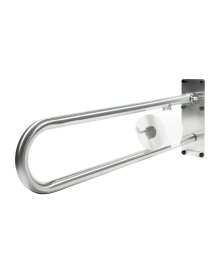 Mâner rabatabil 600 mm oțel inoxidabil mat