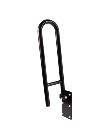 Balustradă pliabilă pentru persoanele cu dizabilități fizice 600 mm negru