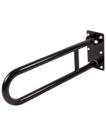 Balustradă pliabilă pentru persoanele cu dizabilități fizice 600 mm negru