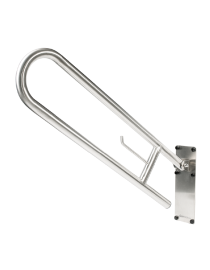 Mâner rabatabil 800 mm, oțel inoxidabil satinat