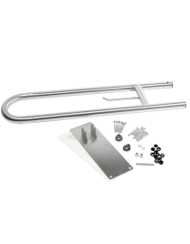 Mâner rabatabil 800 mm, oțel inoxidabil satinat