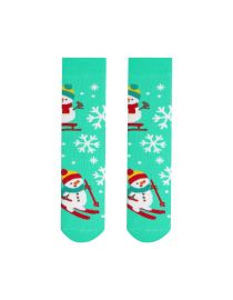 Merry Socks Terry Snowman - Copii