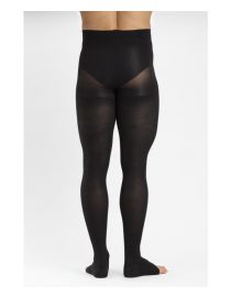 Ciorapi medicali cu vârf deschis AT (1 pereche) cu bumbac, clasa 2 (23-32 mmHg - K2)