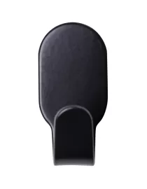 Umeraș simplu pentru baie HIT negru