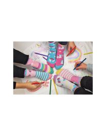 Șosete veseli pentru copii Fairytale Friends mărimea: 27-30