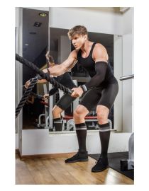 Pantaloni scurți de compresie sport Dryarn pentru bărbați și femei