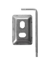 Suport negru pentru hârtie igienică