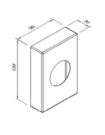 Dispenser de pungi igienice din oțel inoxidabil