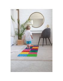 Saltea ortopedică de masaj Puzzle „Mix” 10 elemente