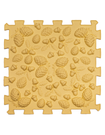 Saltea de masaj Puzzle Mix Pastel 6 elemente