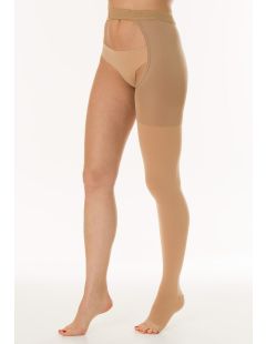 Ciorapi compresivi cu talie înaltă (PICBA STÂNGA) - Clasa 2 - (23-32 mmHg - K2)