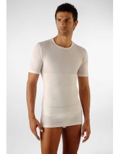 Tricou bărbătesc din bumbac termic dublu strat cu lână merinos