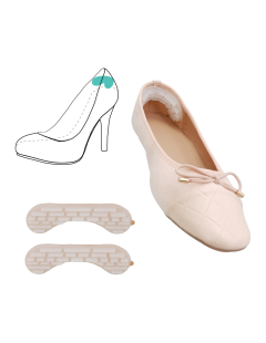 Suport pentru călcâi cu tratament anti-alunecare