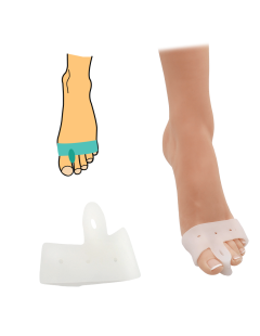 Protector de hallux cu corector intertoe
