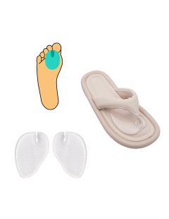 Metapernă cu protecție interdegetă pentru călcâi