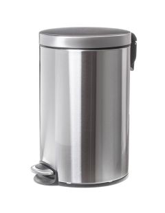 Coș de gunoi 20 l, inox, mat
