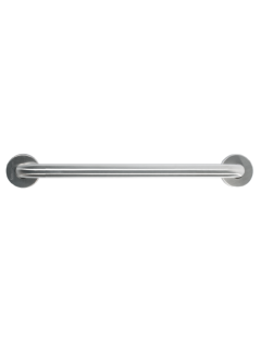 Balustrada dreapta 450 mm din otel inoxidabil mat