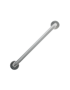 Balustrada dreapta 600 mm din otel inoxidabil, mat