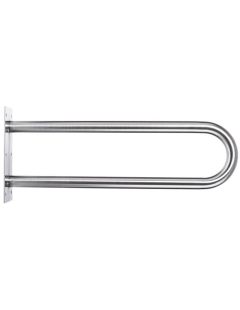 Bară cu arc fix pentru persoanele cu dizabilități fizice, 600 mm, oțel inoxidabil satinat