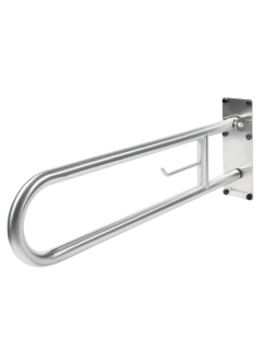 Mâner rabatabil 800 mm, oțel inoxidabil satinat