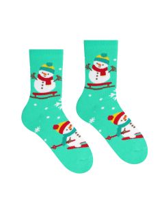 Merry Socks Terry Snowman - Copii