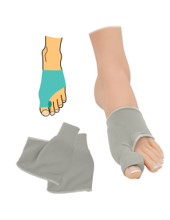 Bandaj hallux valgus cu corector interdigital
