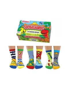Șosete amuzante pentru copii Sockasaurus mărime: 27-30