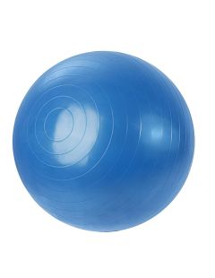 Minge de fitness 85 cm albastra cu pompa