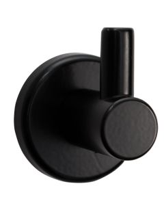 Umeraș simplu „rinocer” din oțel inoxidabil negru mat