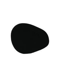 Suport pentru arcul plantar cu gel - negru