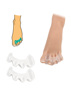 Separator de degete cu gel