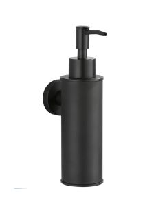 Dozator de săpun rotund Sydney Black, montat pe perete