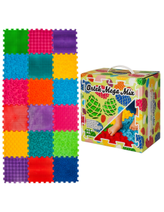 Covor senzorial Puzzle „Mega Mix” 18 elemente