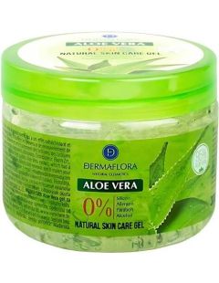 Gel de îngrijire a pielii Dermaflora 0% aloe vera 300 ml
