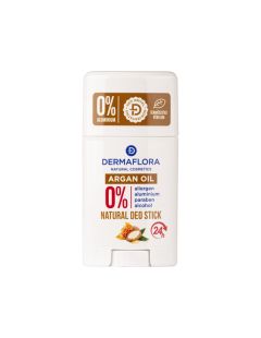 Deodorant Dermaflora 0% 50 ml cu ulei de argan