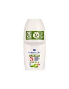 Deodorant roll-on Dermaflora 0% aloe vera 50 ml
