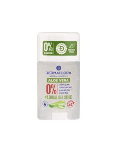 Deodorant gel Dermaflora 0% 50 ml cu aloe vera