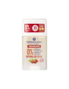 Deodorant gel Dermaflora 0% 50ml cu măceșe