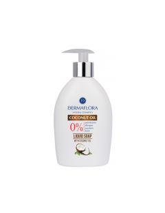 Săpun lichid Dermaflora 0% cu ulei de cocos 400 ml