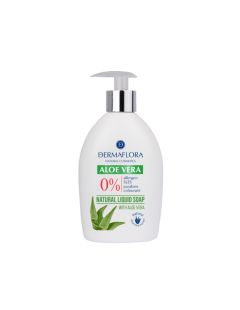 Sapun lichid Dermaflora 0% 400ml cu aloe vera