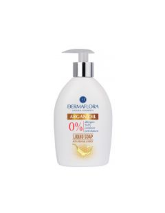 Săpun lichid Dermaflora 0% ulei de argan 400 ml