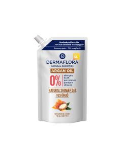 Gel de duș Dermaflora 0% 500 ml cu ulei de argan - reumplere
