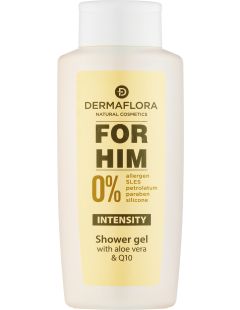 Gel de duș Dermaflora 0% pentru bărbați 500 ml Intensity