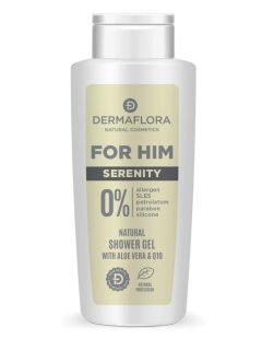 Gel de duș Dermaflora 0% pentru bărbați 500 ml Serenity