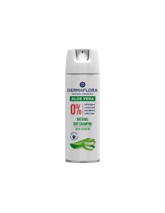 Șampon uscat Dermaflora 0% cu aloe vera 200 ml
